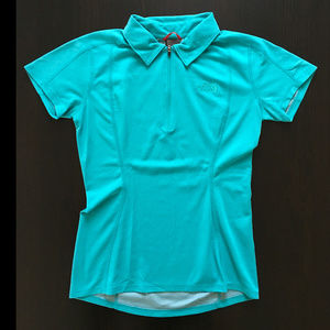 The North Face 1/4 Zip Collared Short-Sleeve Top S